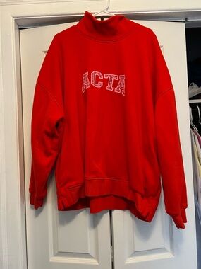 Red mock neck  ACTA